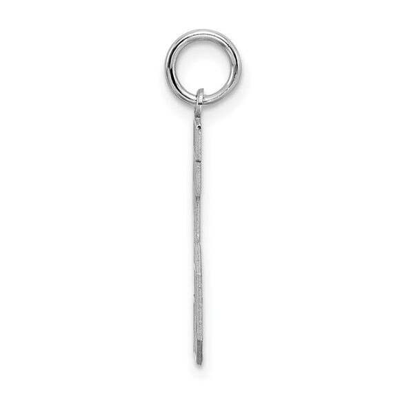 Sterling Silver, Jersey Collection, Medium Number 25 Pendant